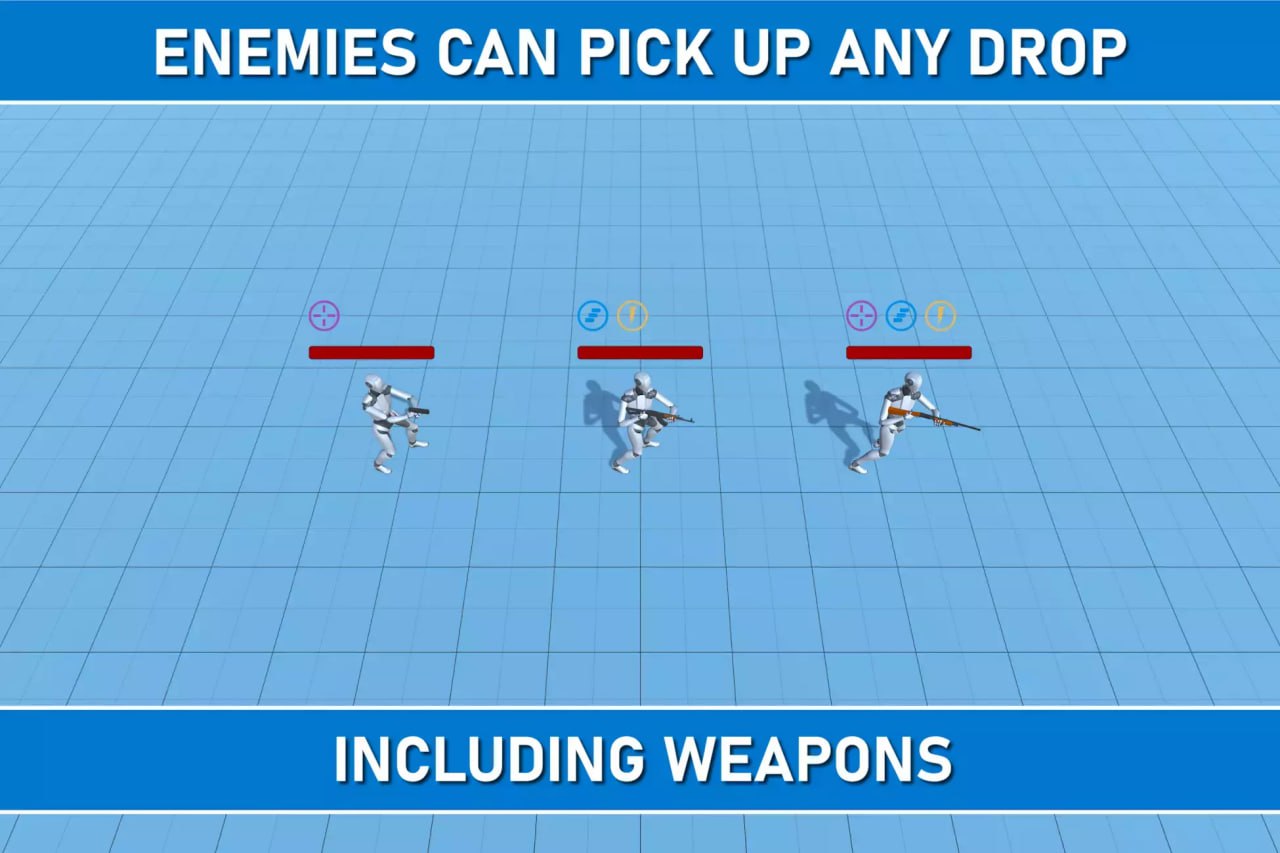 Multiplayer Top-Down Shooter Template (Netcode, Lobby, Relay)📱 - изображение 3